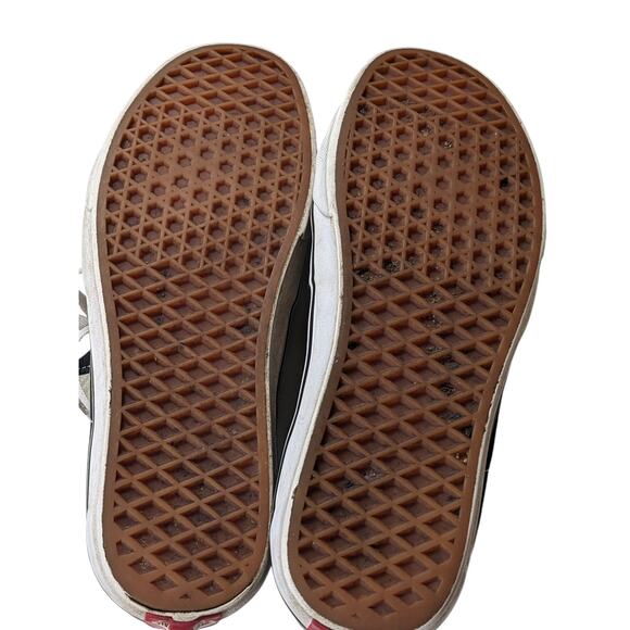 VANS Shoes Sk8 Hi Canvas Skateboard Mens 8 Womens 9.5 High Top Off Wall Sneakers - Picture 5 of 11